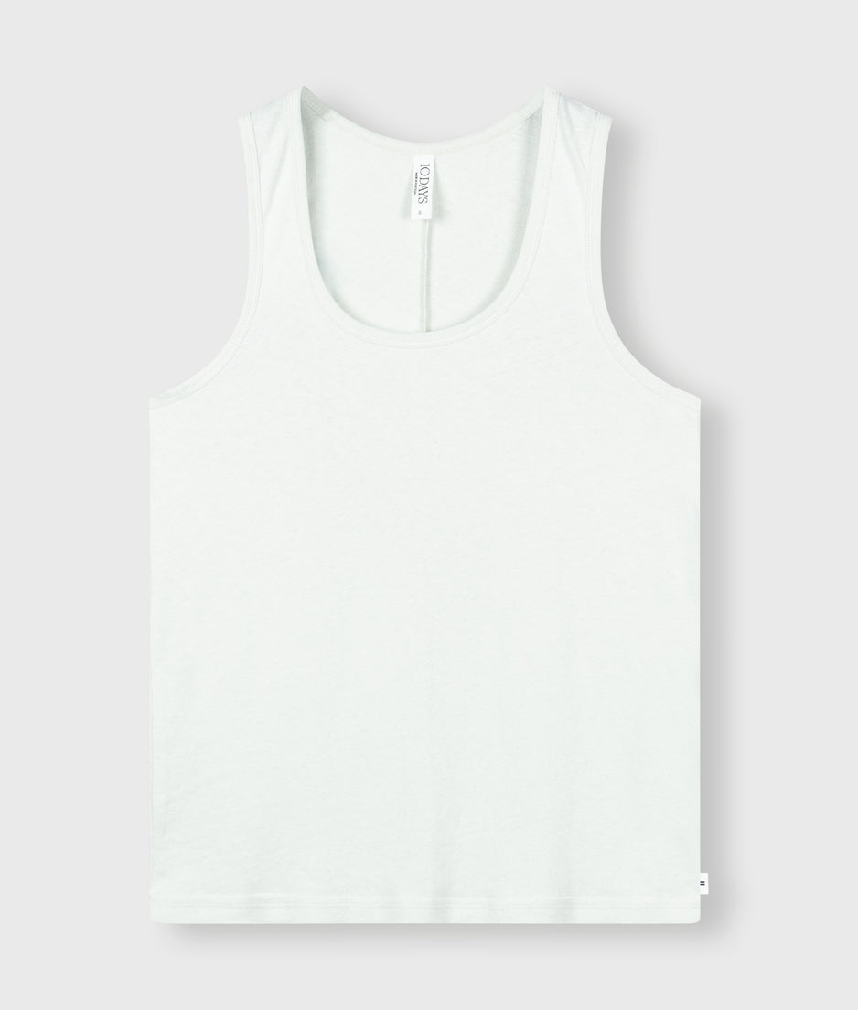 top linen | sea foam
