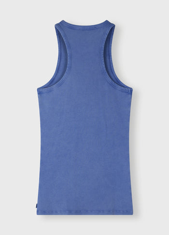 tank top rib | electric blue