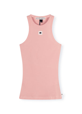 tank top rib | dusty peach