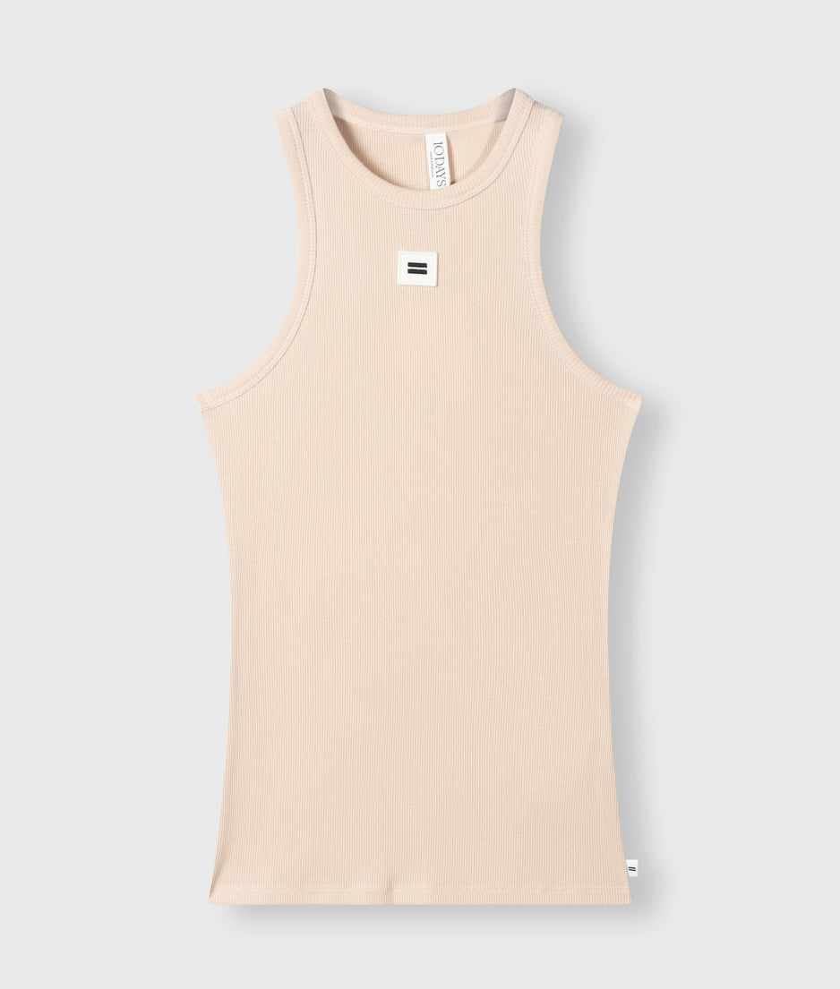 tank top rib | sepia sand