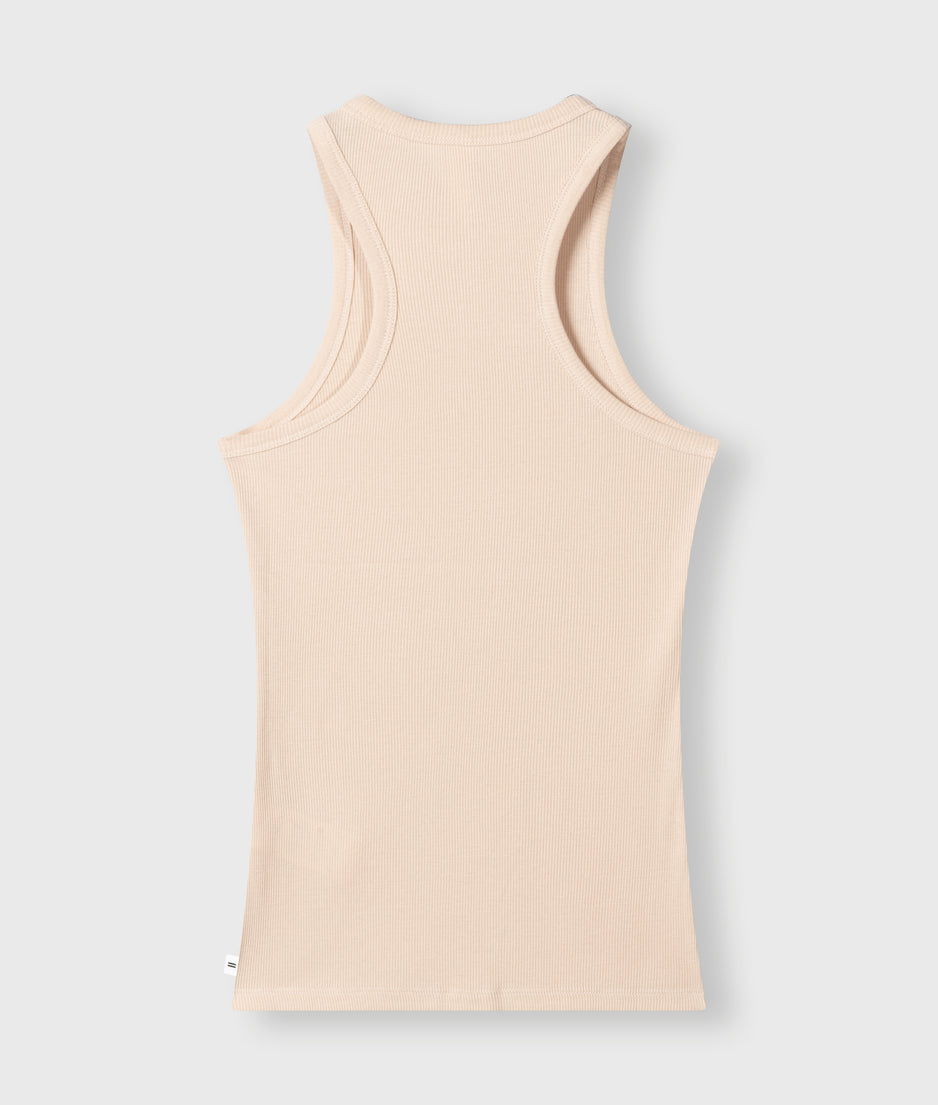 tank top rib | sepia sand