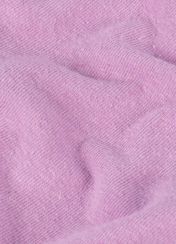 racer top linen cotton | violet