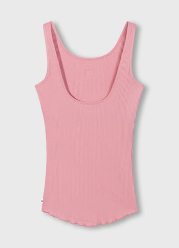 ballet top back scoop | bright raspberry
