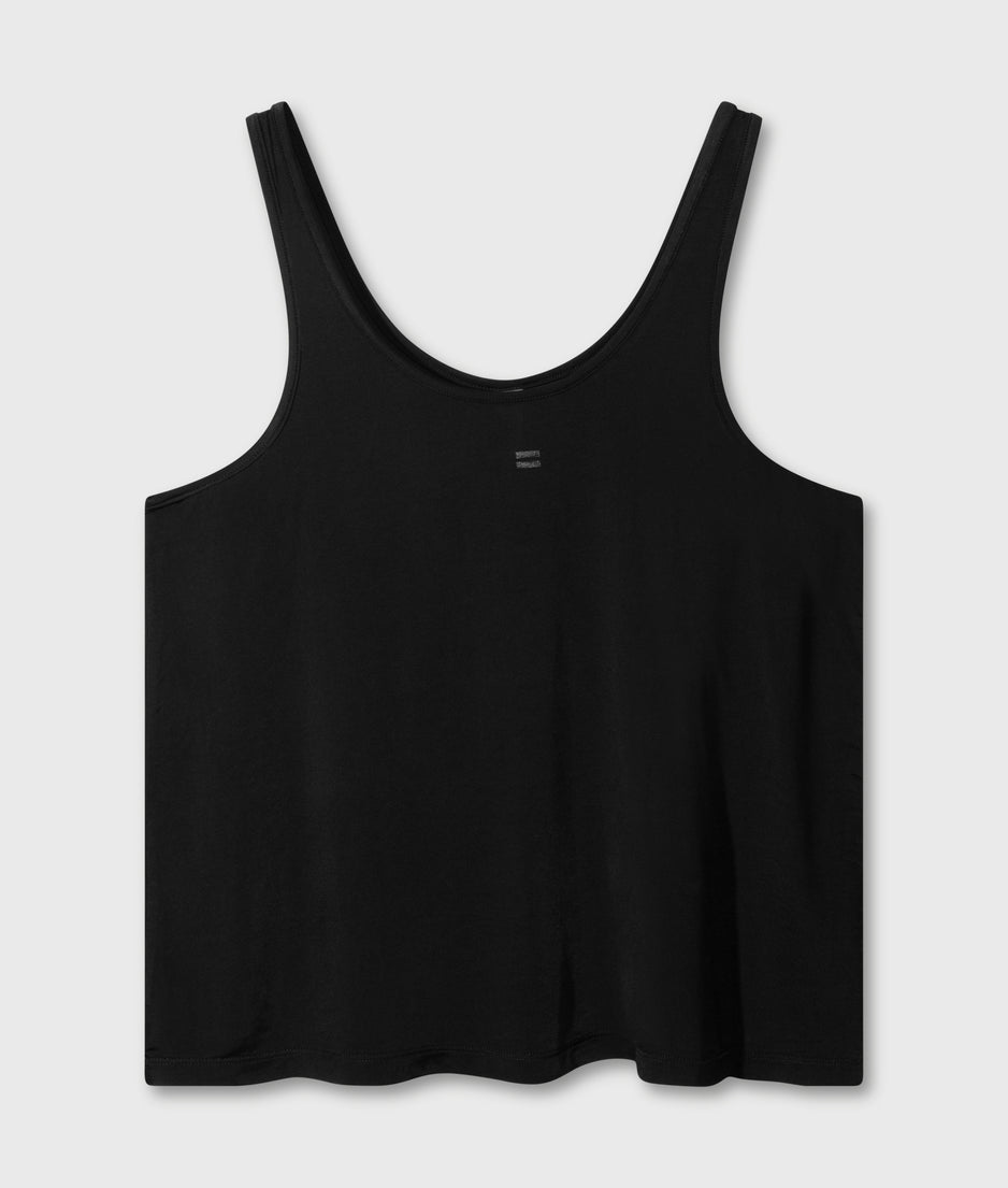 flowy top | black