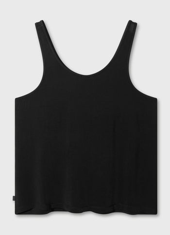 flowy top | black