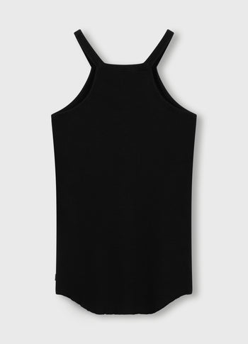 halter ballet top | black