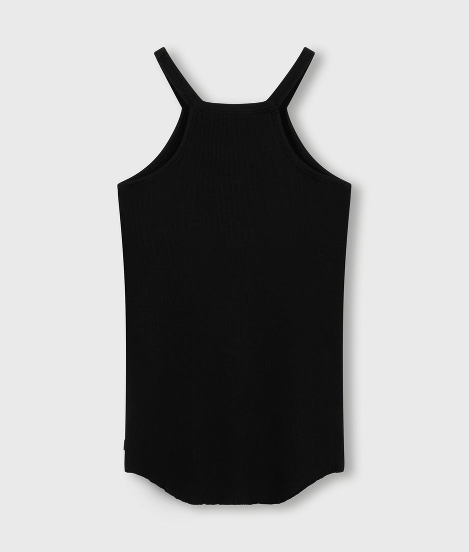 halter ballet top | black