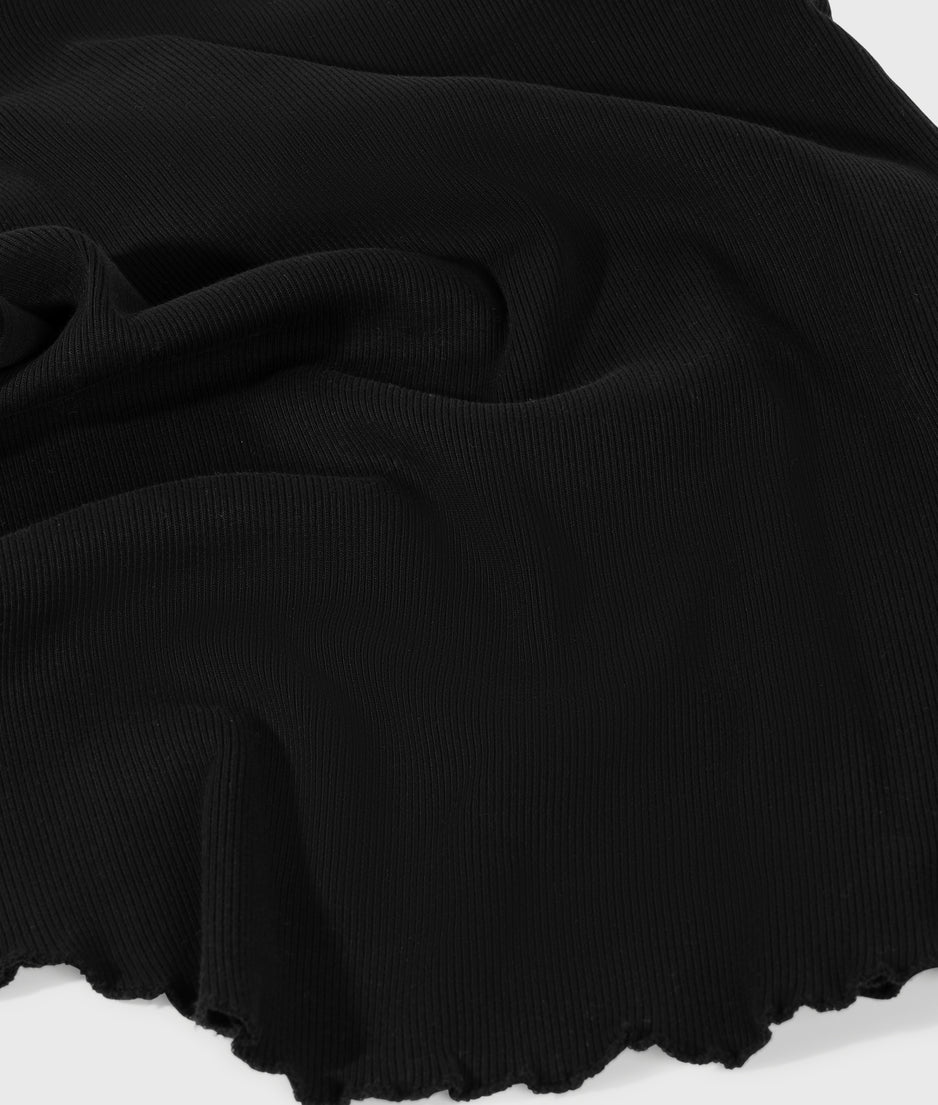 halter ballet top | black