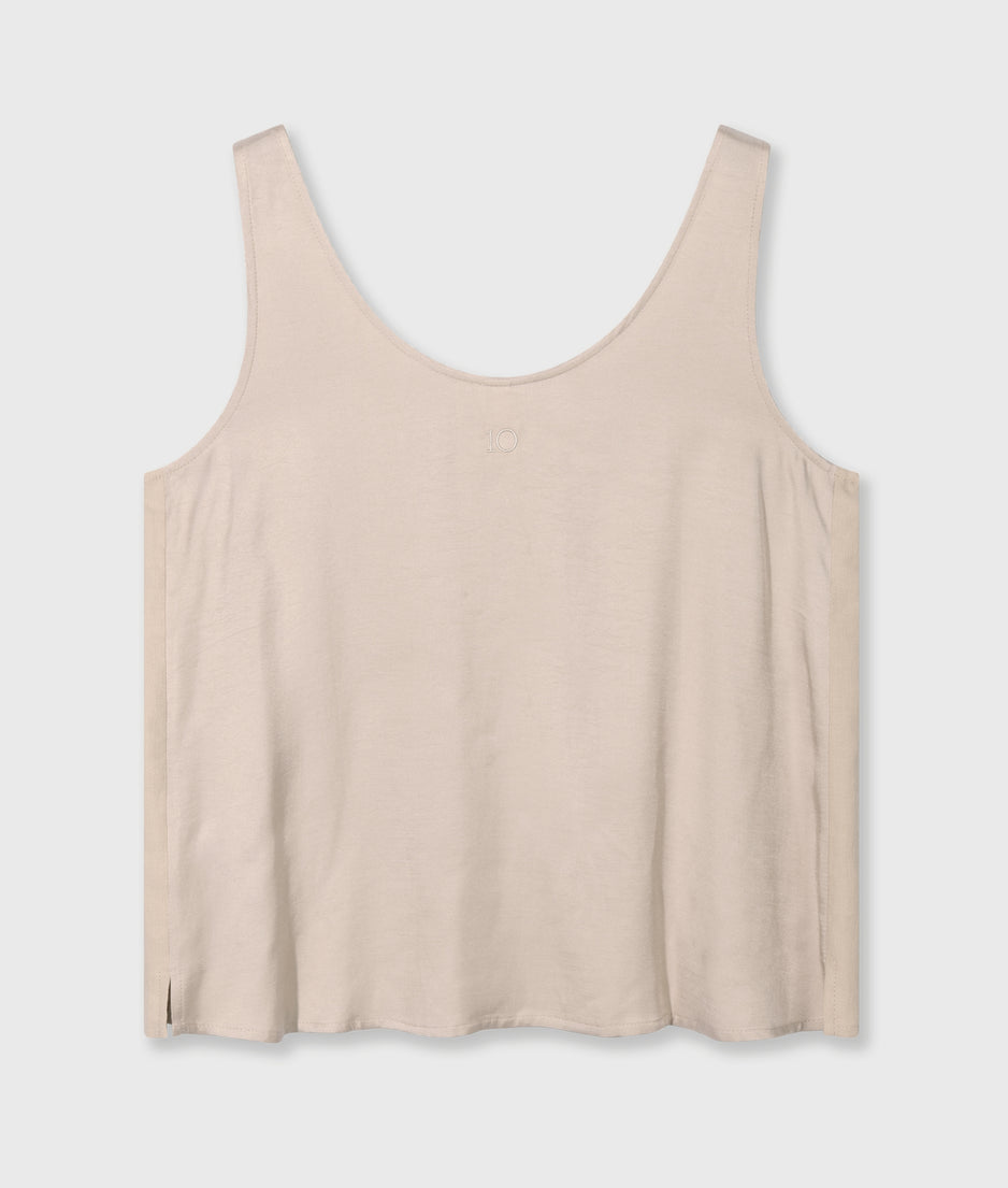shiny tank top | rope