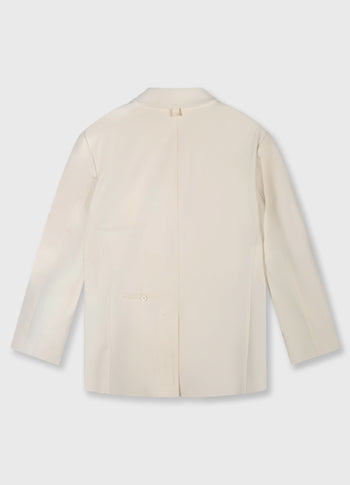 proud blazer | soft vanilla