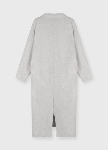 long blazer jersey | light grey melee