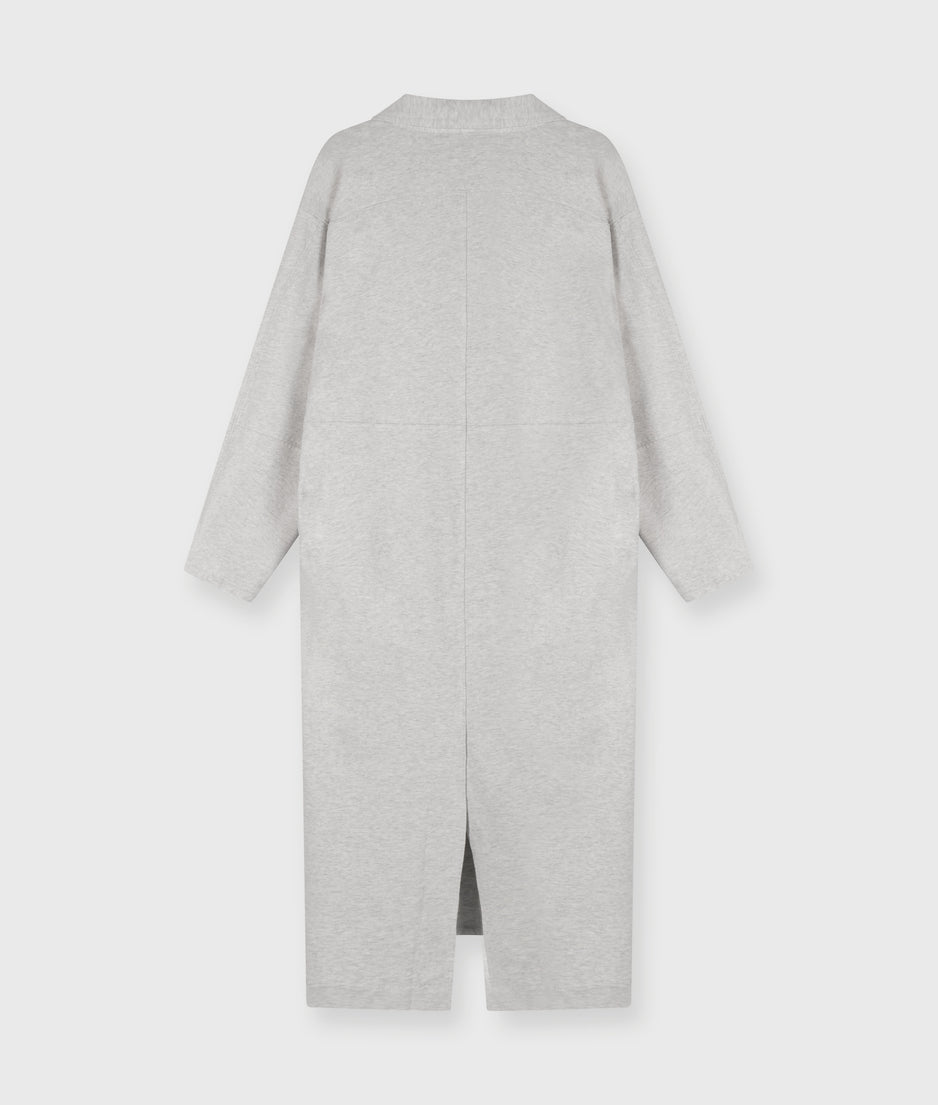 long blazer jersey | light grey melee