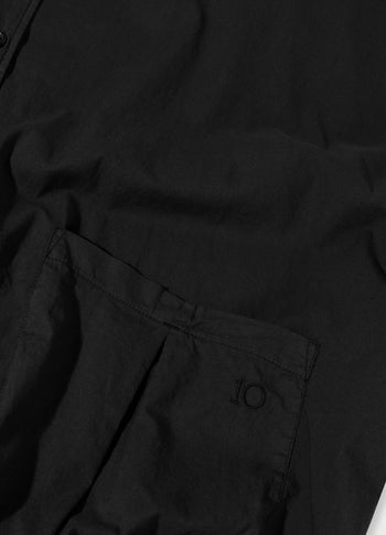 oversized blouse jacket | black