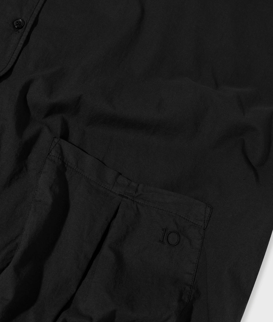 oversized blouse jacket | black