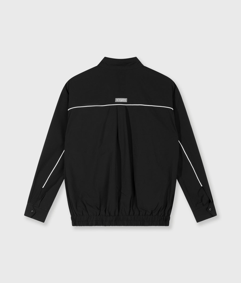 travel blouse jacket | black