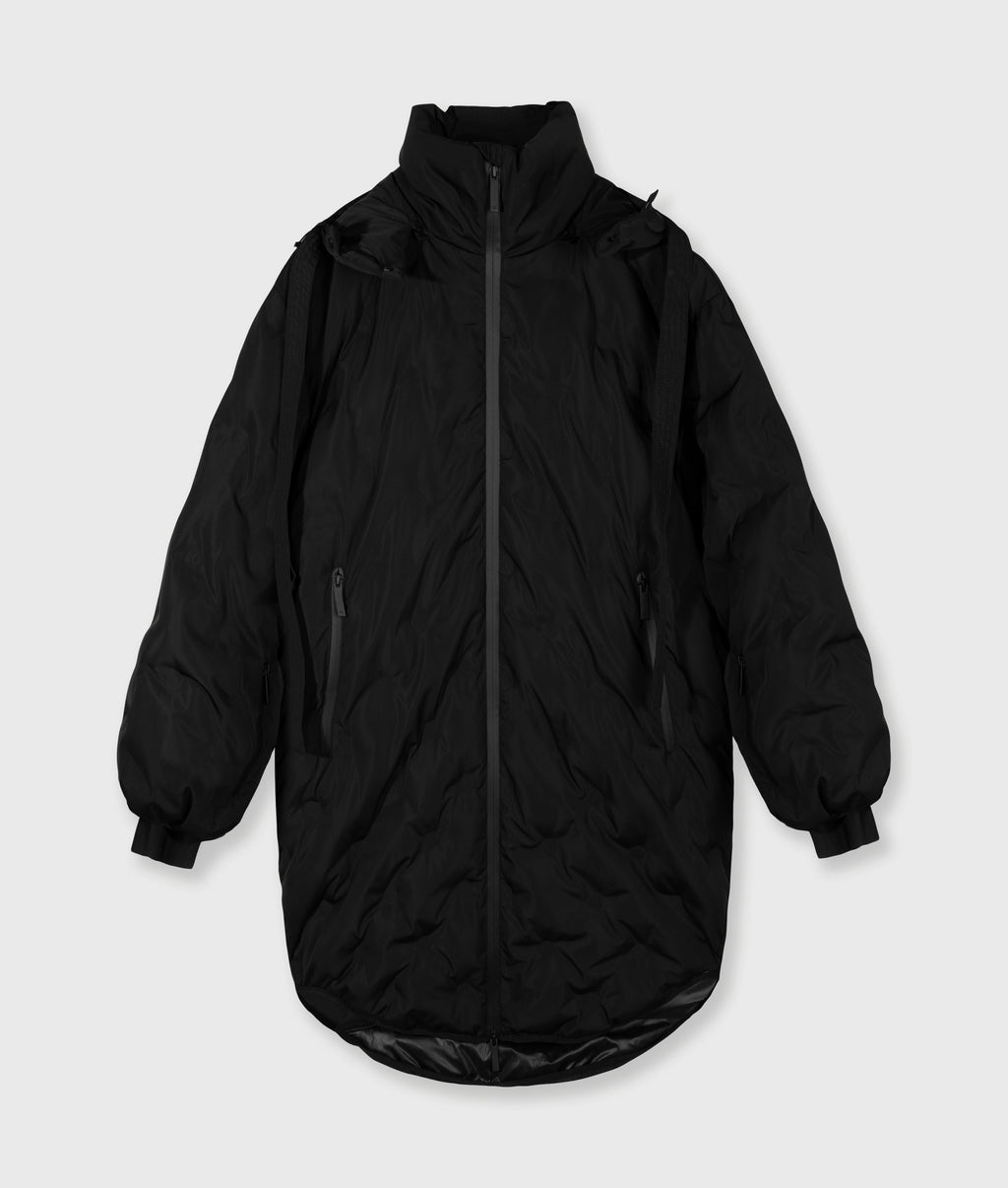 the iconic coat | black