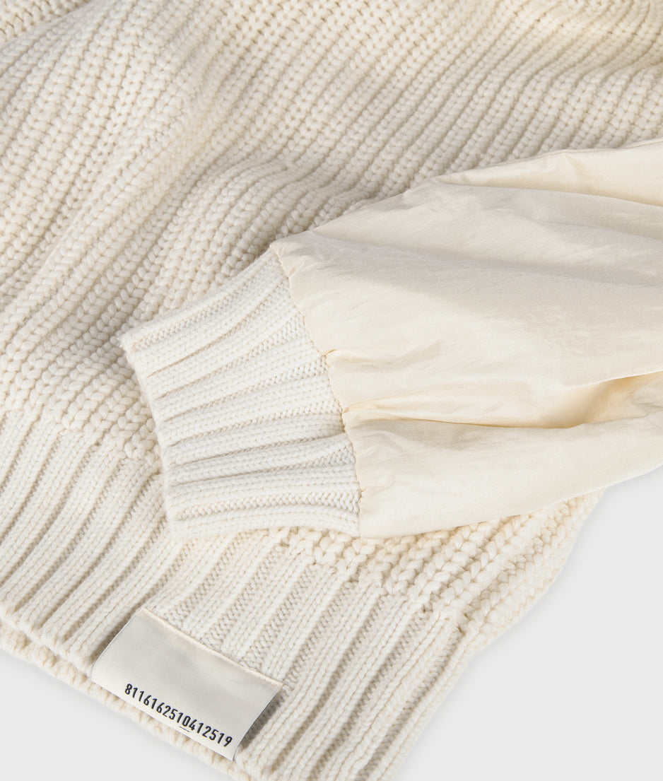 knitted jacket | soft kit