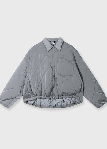 padded jacket | light graphite