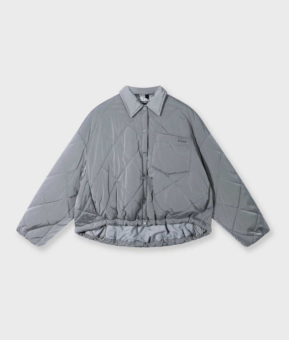 padded jacket | light graphite