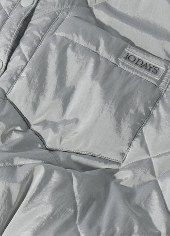 padded jacket | light graphite