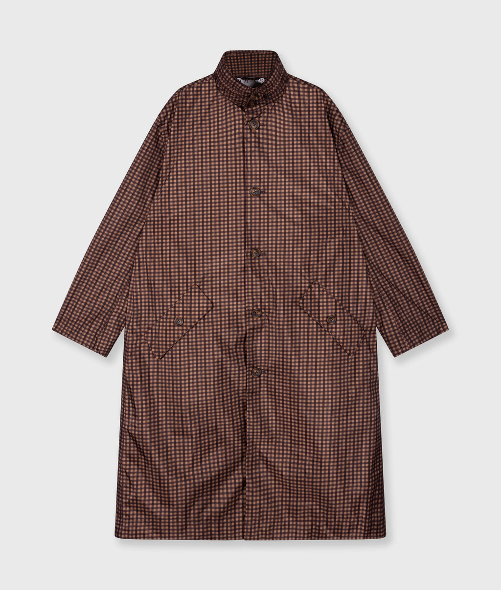 the wetlook coat | light fudge