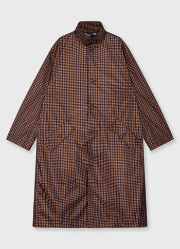 the wetlook coat | light fudge