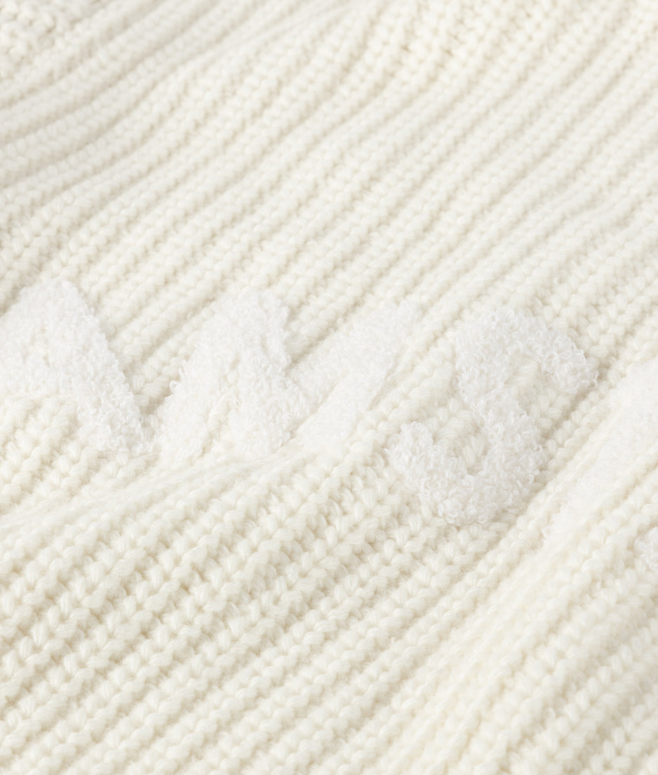 knit sweater Amsterdam | ecru