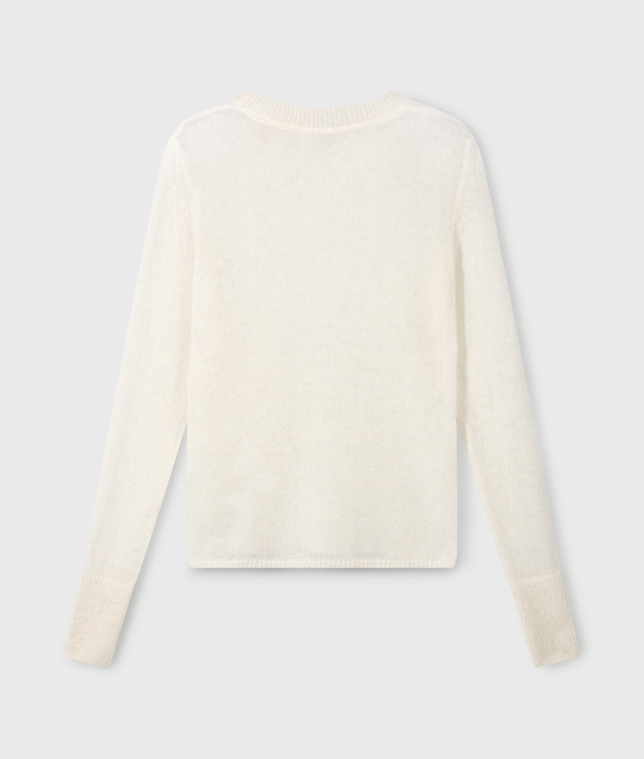 tee thin knit | ecru