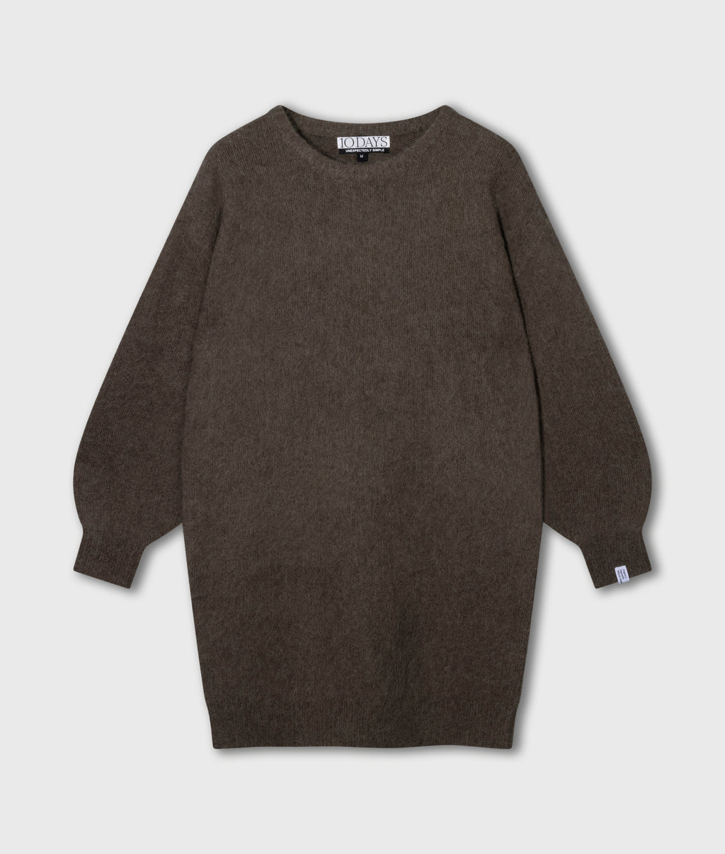 statement gebreide jurk | portobello