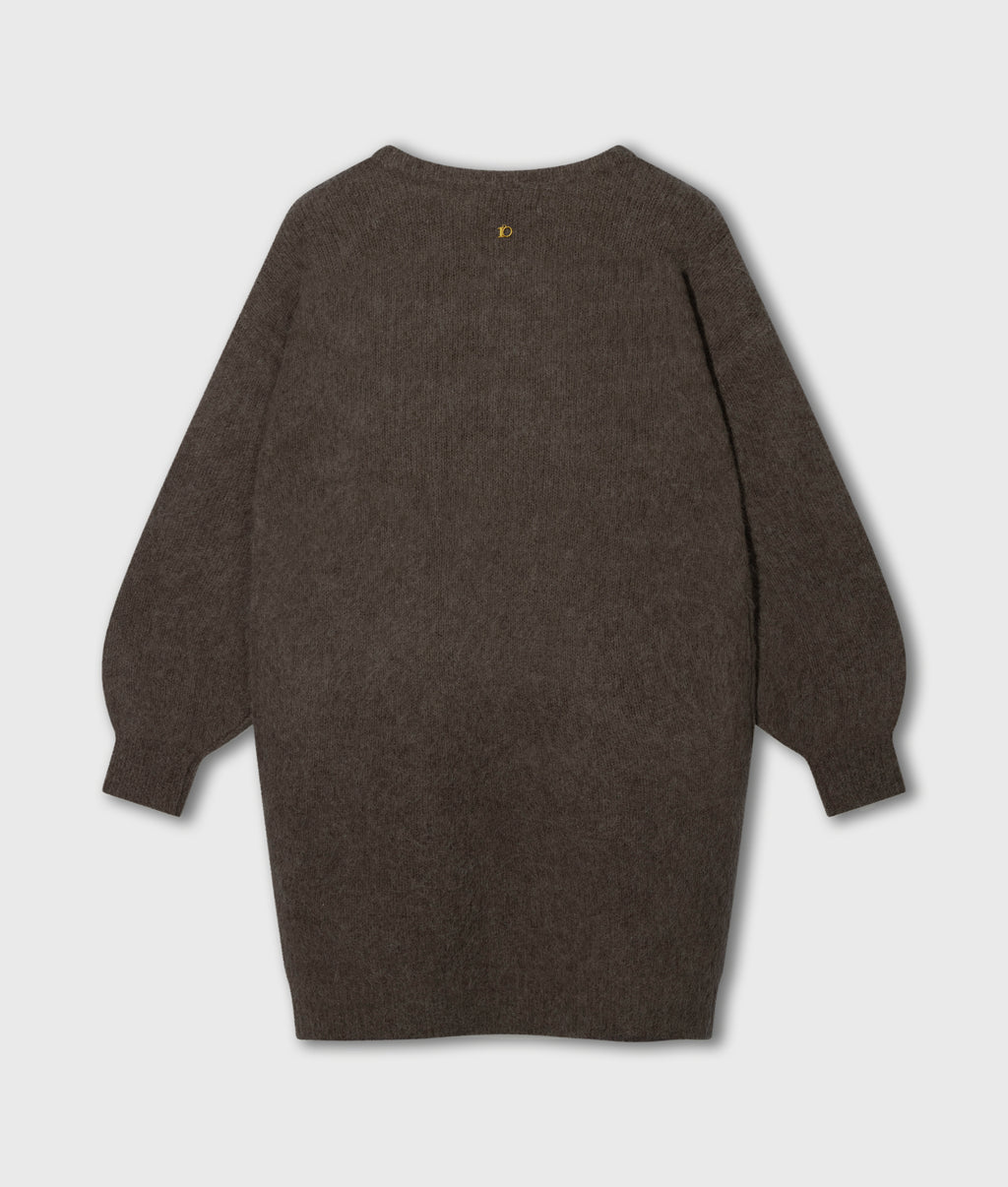 statement gebreide jurk | portobello