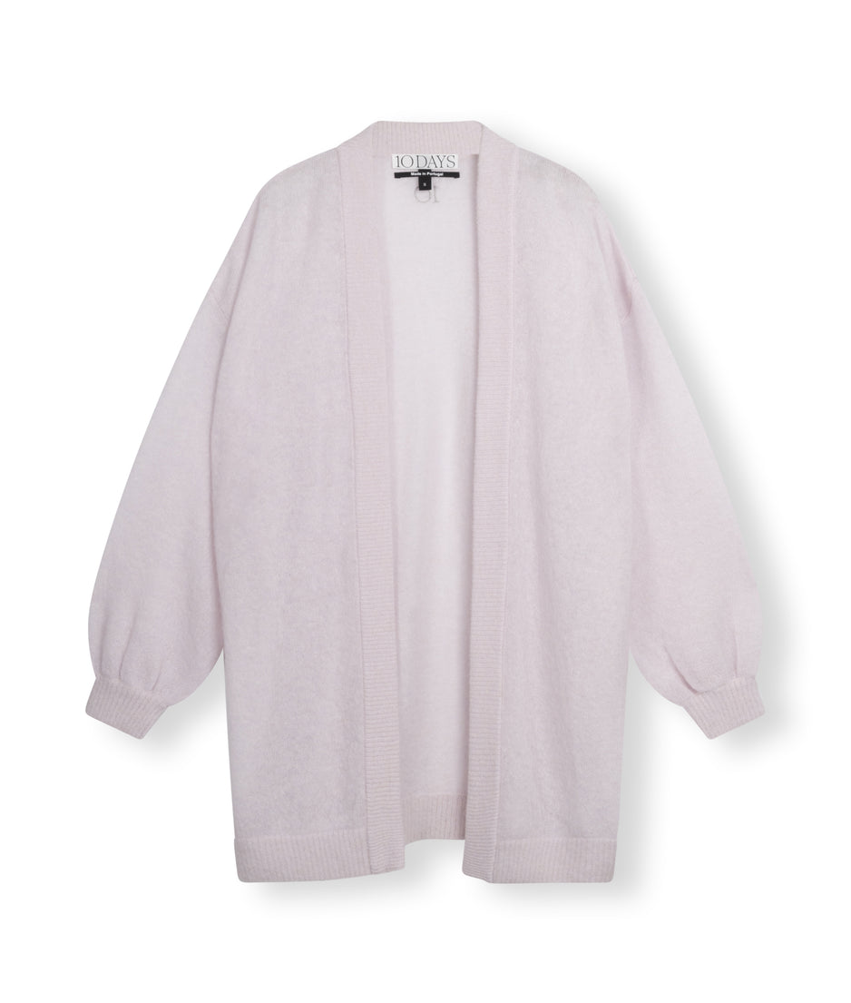 thin bomber knit | pale lilac