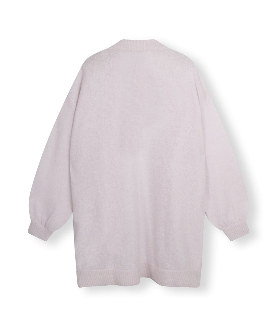 thin bomber knit | pale lilac