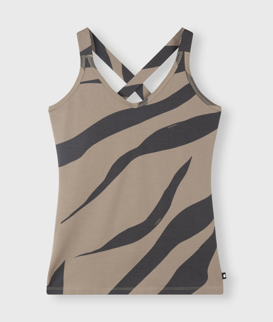 wrapper zebra | warm taupe