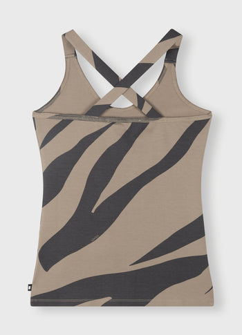 wrapper zebra | warm taupe