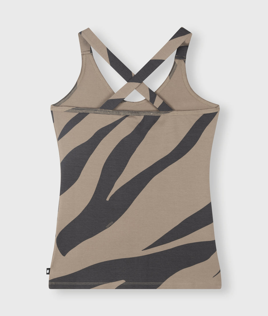 wrapper zebra | warm taupe