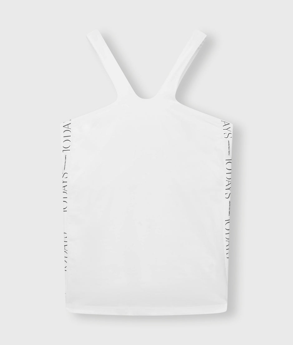 sporty wrapper | white