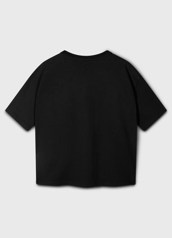 tee pearls | black