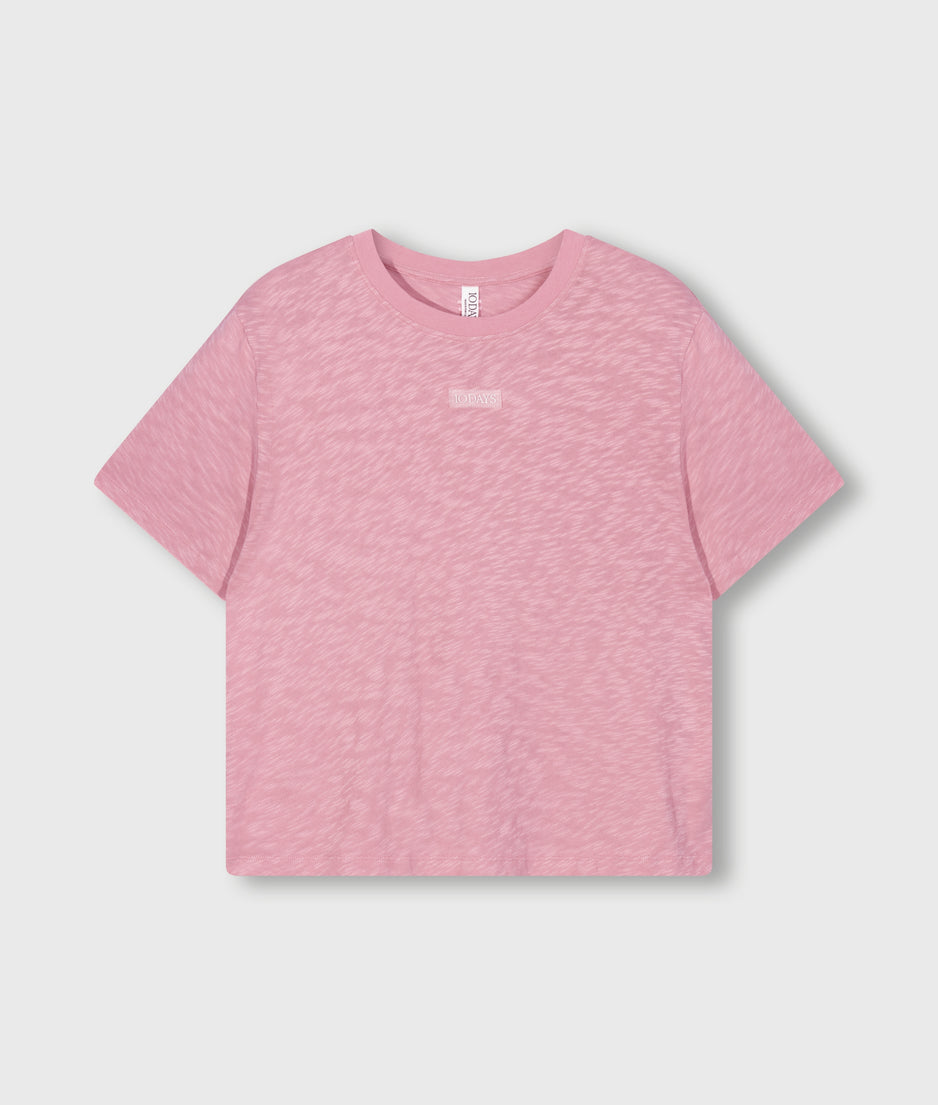 petite tee | bright raspberry