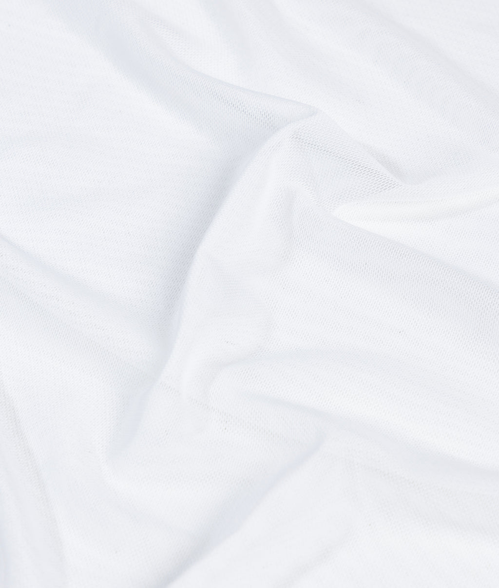 mesh tee | ecru