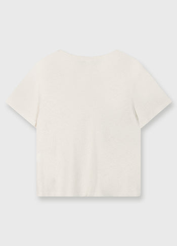 petite tee linen | ecru
