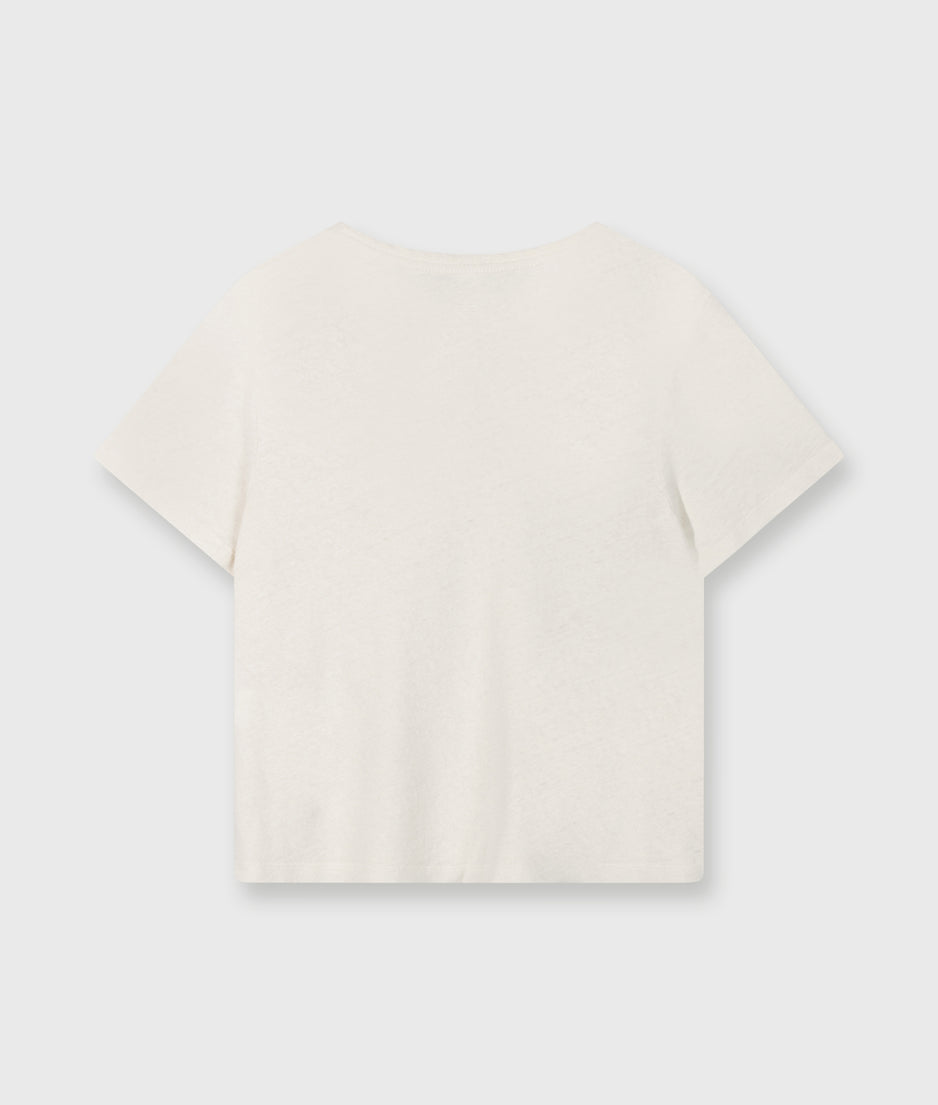 petite tee linen | ecru