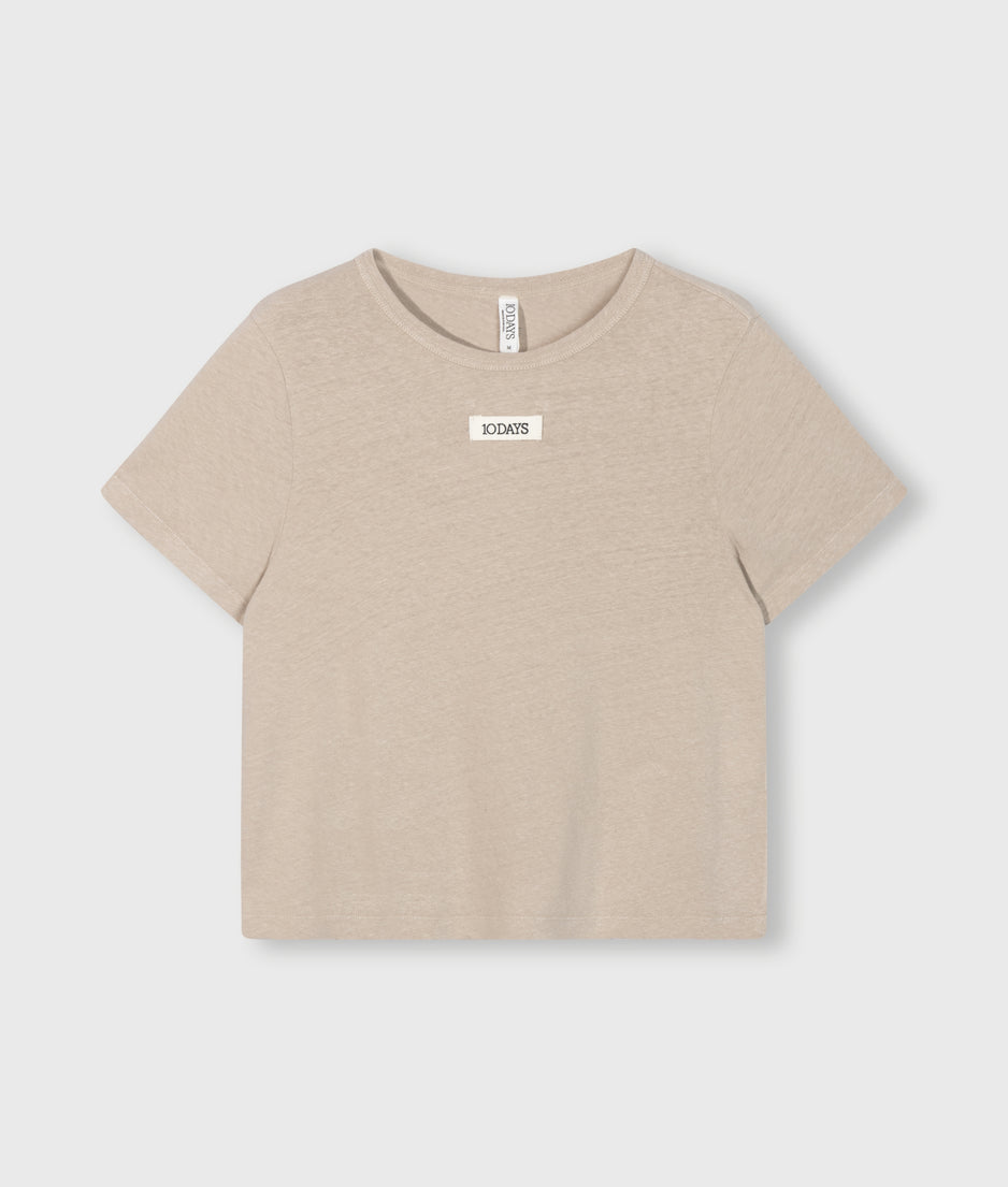 petite tee linen | rope