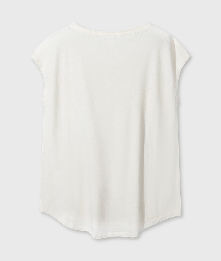 tee linen | ecru