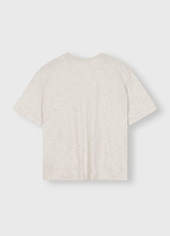 shortsleeve tee medal | soft white melee