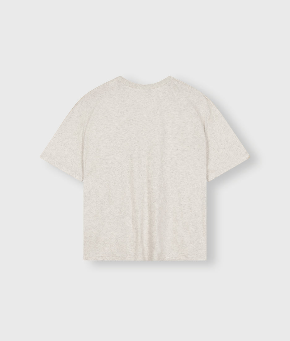 shortsleeve tee medal | soft white melee