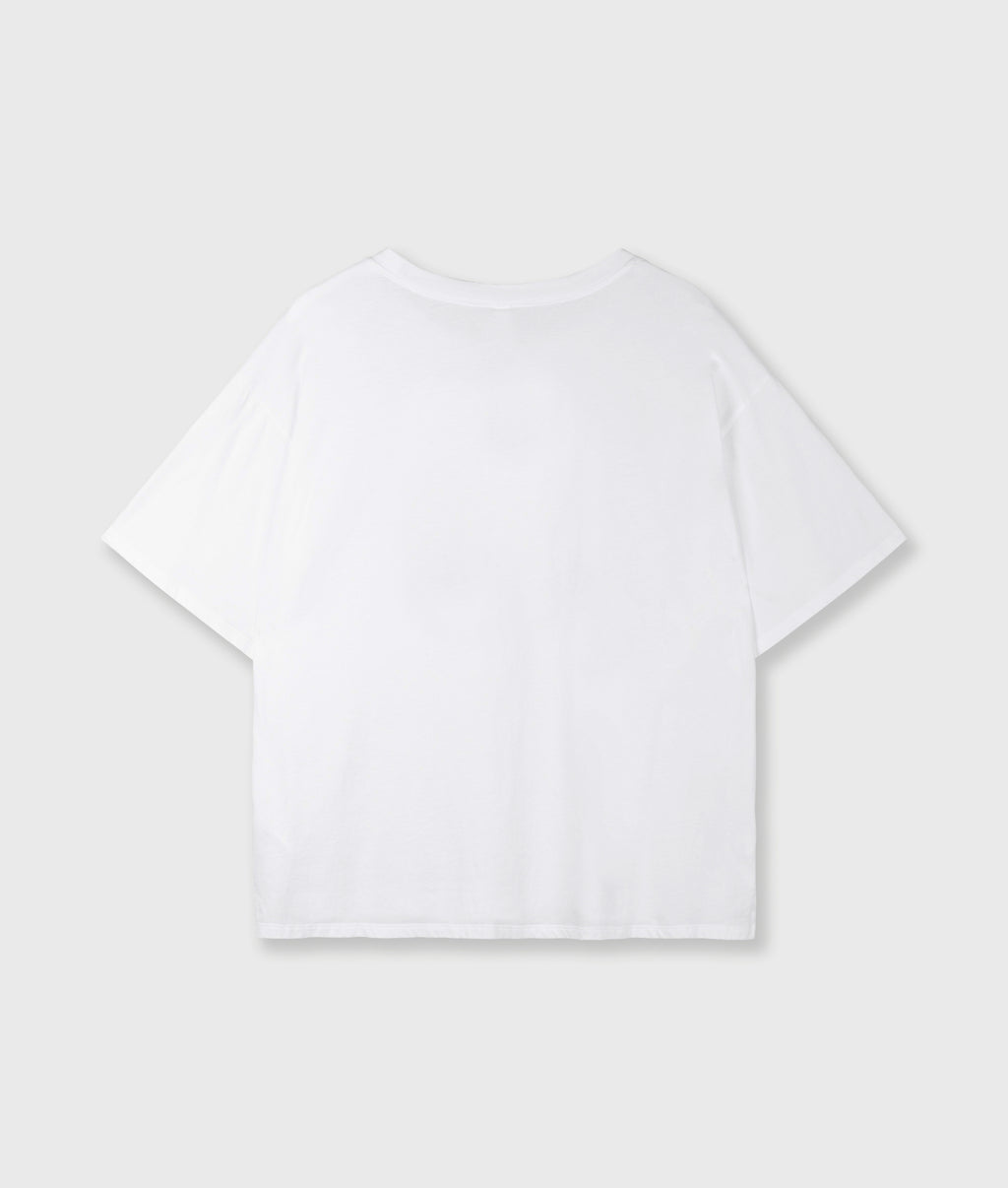 everything counts tee | white
