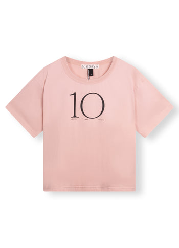 jersey tee 10 | dusty peach