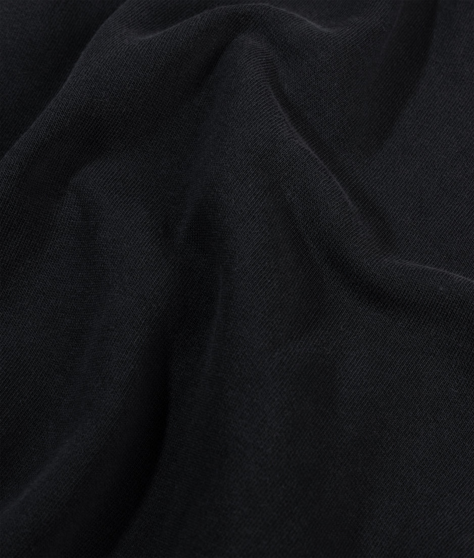 smocked top | dark charcoal