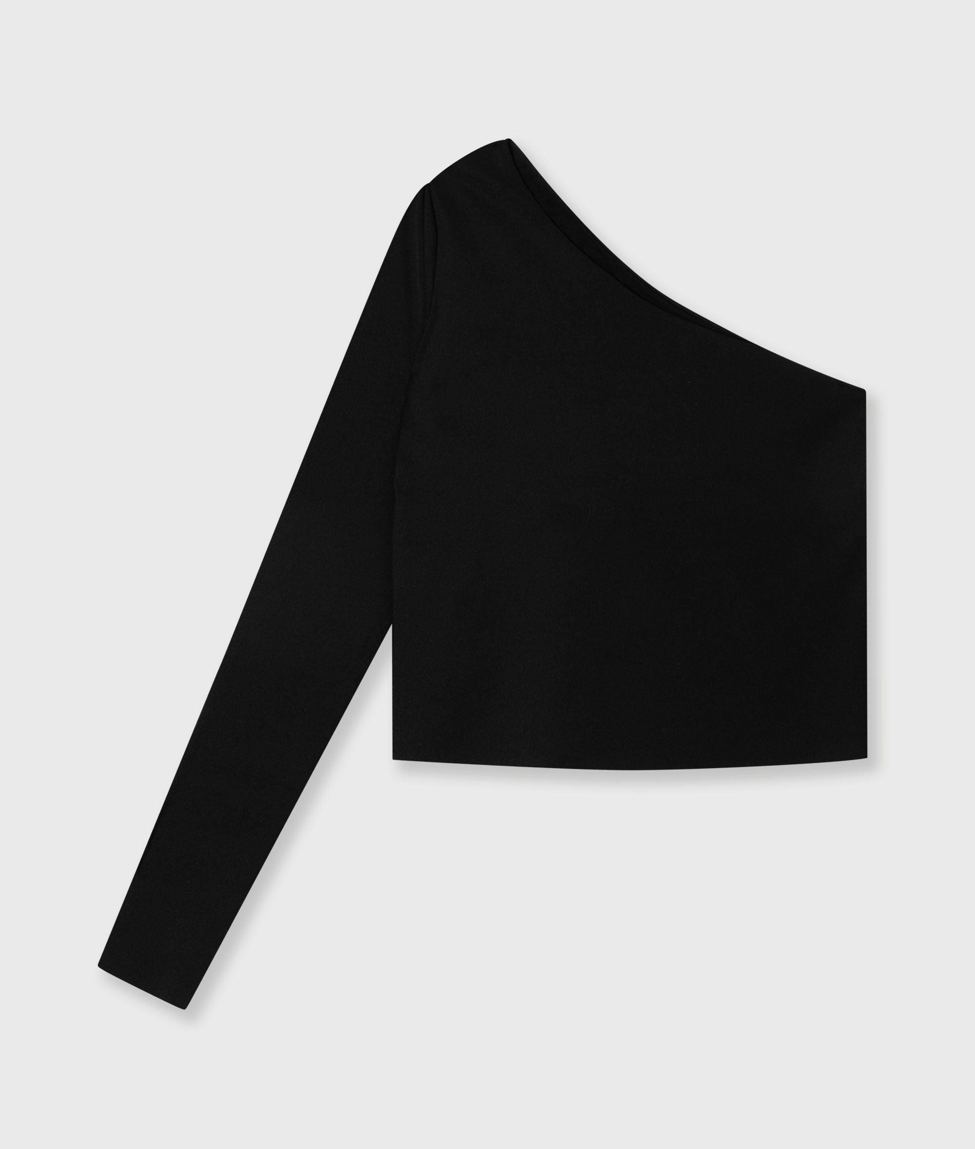 one shoulder top | black | 10DAYS | Official Online Store