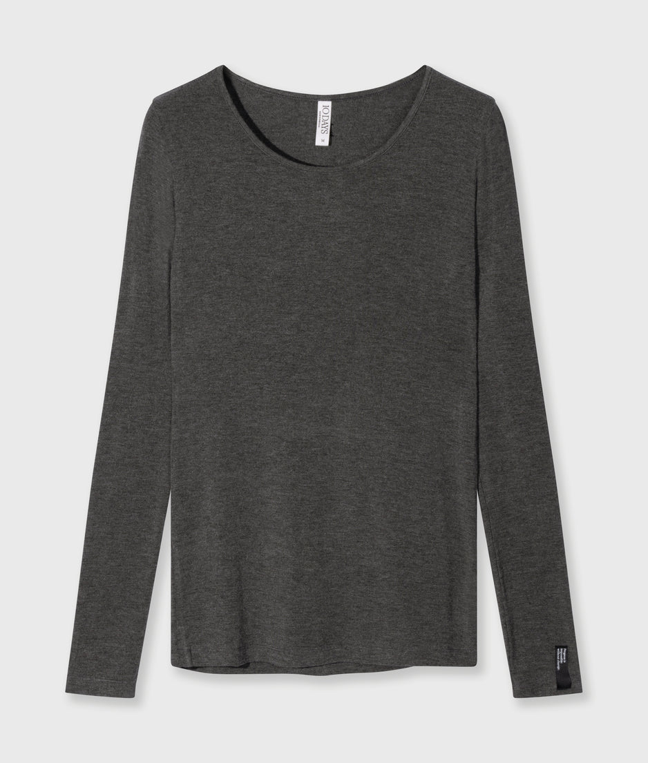 extra long sleeve tee modal | antra melee